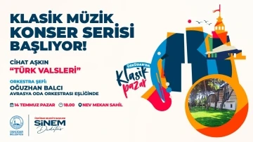 Üsküdar’da klasik müzik konser serisi başlıyor
