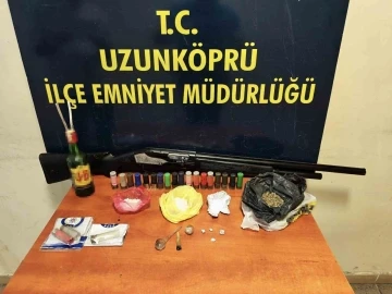 Uzunköprü’de uyuşturucu operasyonu
