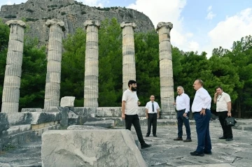 Vali Canbolat Söke’de incelemelerde bulundu