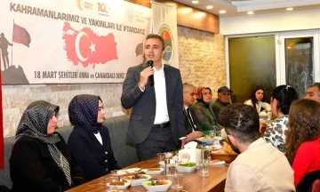 Vali Çiçek, şehit aileleri ve gaziler onuruna iftar yemeği verdi
