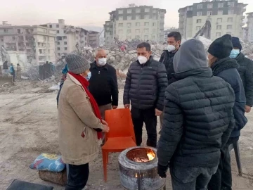 Vali Masatlı: “Deprem bölgesinde var gücümüzle çalışmaktayız”
