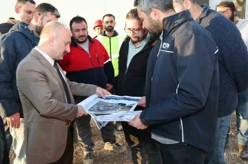 Vali Osman Varol, rezerv alanında incelemede bulundu
