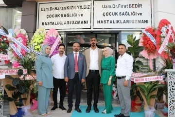 Van’da Dr. Baran Kızılyıldız - Dr. Fırat Bedir Çocuk Sağlığı ve Hastalıkları Kliniği törenle hizmete açıldı
