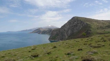 Van Gölü’nün el değmemiş koyları göz kamaştırıyor
