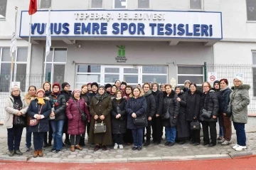 Vatandaşlar hizmet turları ile Tepebaşı projelerini tanıyor
