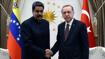 Venezuela Cumhurbaşkanı Maduro'dan Cumhurbaşkanı Erdoğan'a tebrik telefonu