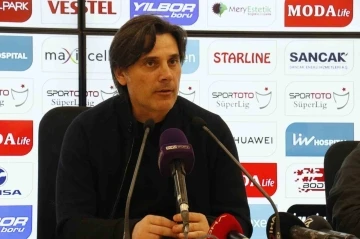 Vincenzo Montella: ”Genel olarak galibiyetten çok memnunum”
