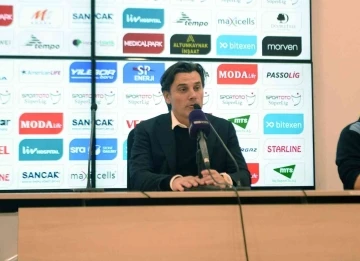 Vincenzo Montella: &quot;Zor şartlar altında galip gelmekten dolayı çok mutluyum”
