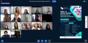 Düzce Üniversitesi'nde Web 2.0'ın Kimya öğretiminde kullanılması eğitimi