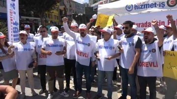 Yalova Belediyesi’nden çıkarılan işçilerden eylem
