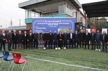 Yalova’da amatör spor kulüplerine malzeme yardımı
