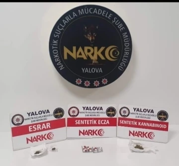 Yalova’da uyuşturucu operasyonu: 1 gözaltı