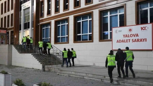 Yalova merkezli 4 ildeki göçmen kaçakçılığı operasyonunda 8 tutuklama