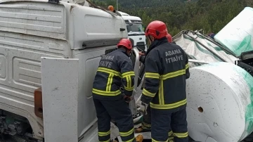 Yaralandıkları kaza anını saniye saniye görüntülediler
