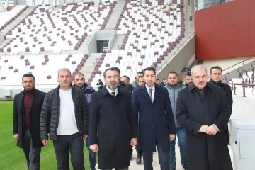 Yeni Elazığ Stadyumunda sona doğru
