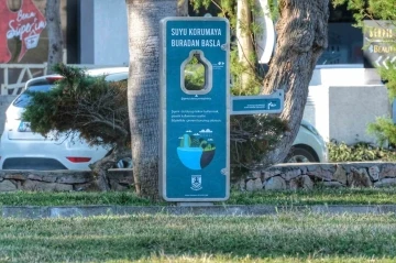 Yeni nesil su sebilleri Bodrum parklarında
