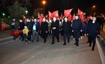 Bursa Yenişehir’de terör lanetlendi