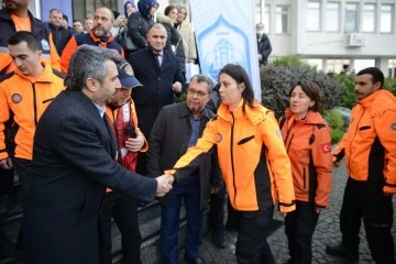 Yıldırım Belediyesi arama-kurtarma ekibi Bursa'ya döndü 