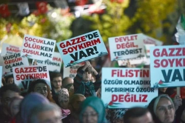 Yıldırım’da ‘Filistin Dayanışma Gecesi’ düzenlendi