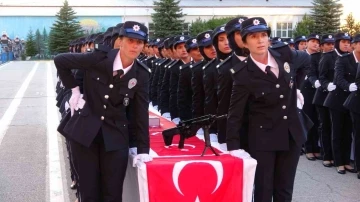 Yozgat POMEM’de 276 kadın polis adayı mezun oldu
