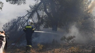 Yunanistan'da son 24 saatte 46 orman yangını çıktı