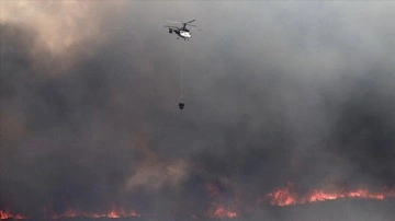 Yunanistan'da yangınların 5'inci günü