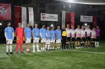 ‘Yurdum Spor Yapıyor Projesi’nde eski futbolcular sahaya indi
