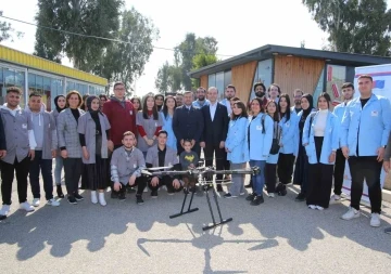 Yüreğirli gençler ‘drone pilotu’ olacak
