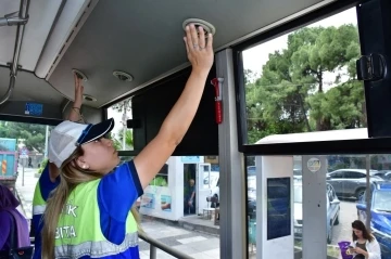 Zabıtadan toplu ulaşım araçlarında klima denetimi
