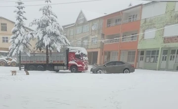 Zonguldak’ın yüksek kesimlerinde kar etkisini sürdürüyor
