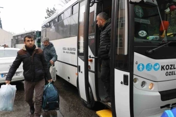 Zonguldak’tan maden işçileri deprem bölgesine hareket etti
