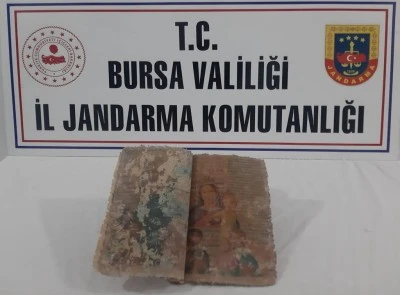 Bursa'da tarihi eser kaçakçılarına darbe