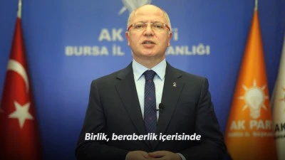 AK PARTİ İl Başkanı Davut Gürkan'dan bayram kutlaması